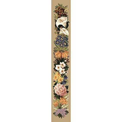 Easter Bell Pull Needlepoint Kit Kits Elizabeth Bradley Design Sand 
