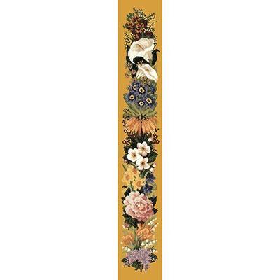Easter Bell Pull Needlepoint Kit Kits Elizabeth Bradley Design Yellow 
