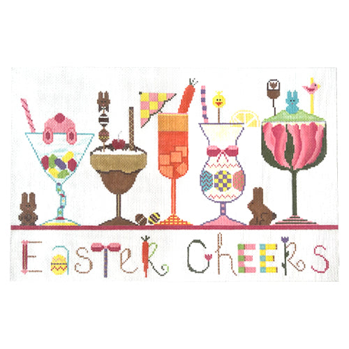 Easter Cheers Painted Canvas Sew Much Fun  - 1