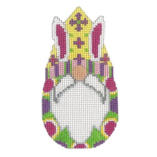 Easter Gnome Painted Canvas Blue Ridge Stitchery  - 1