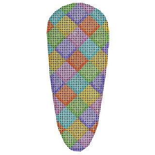 Easter Harlequin Carrot Painted Canvas Associated Talents 
