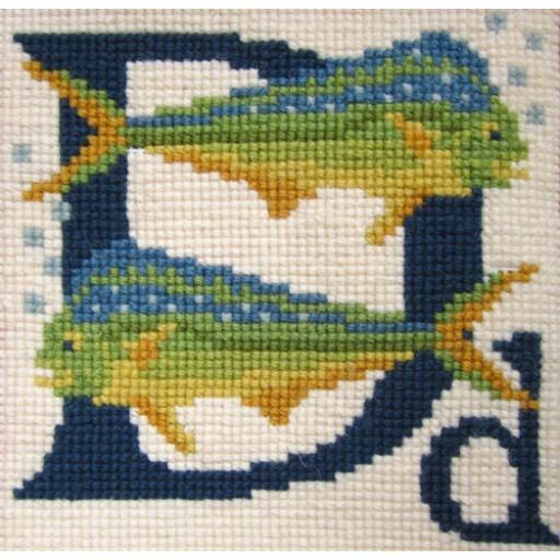 EBAAD Animal Alphabet Letter D   Dorado Kits Elizabeth Bradley Design 
