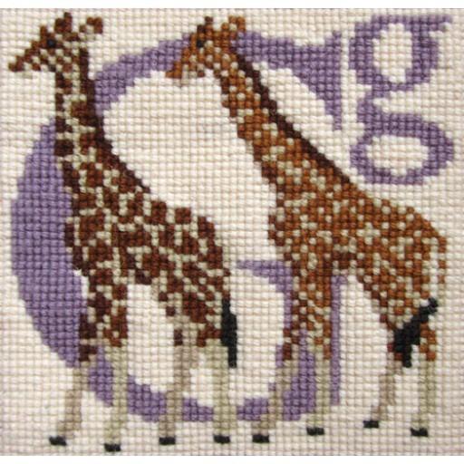EBAAG Animal Alphabet Letter G - Giraffe Kits Elizabeth Bradley Design 