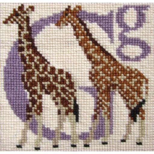 EBAAG Animal Alphabet Letter G   Giraffe Kits Elizabeth Bradley Design 
