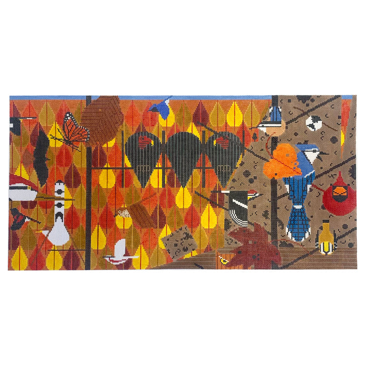 Edge of Appalachia   Autumn Painted Canvas Charley Harper  - 1