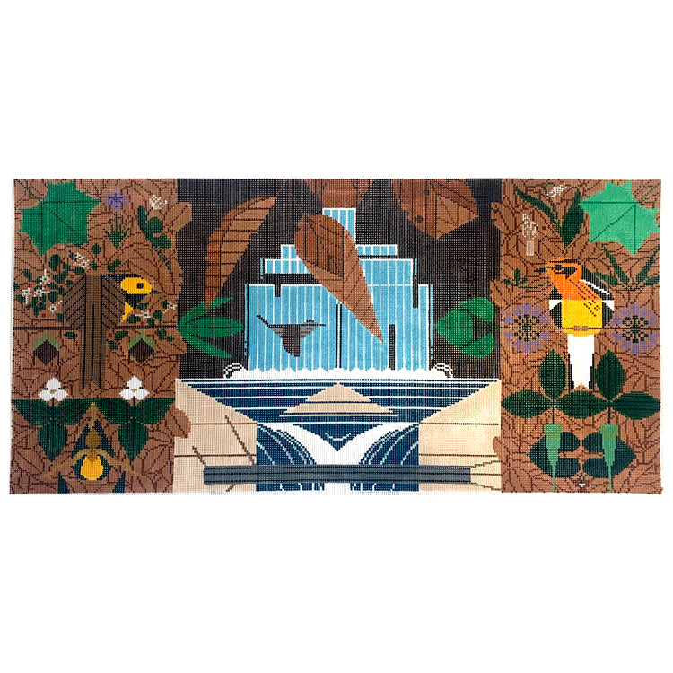 Edge of Appalachia   Spring Painted Canvas Charley Harper  - 1
