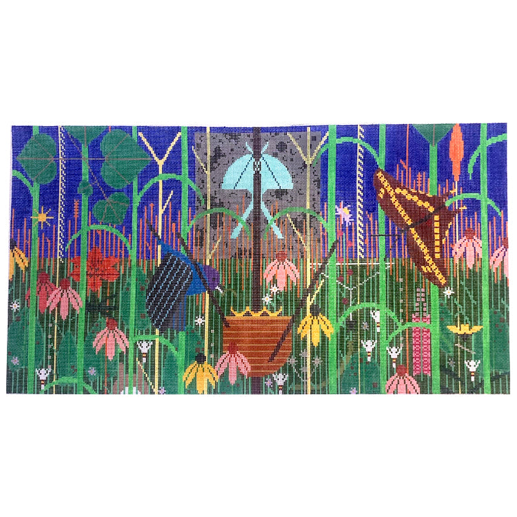 Edge of Appalachia   Summer Painted Canvas Charley Harper  - 1