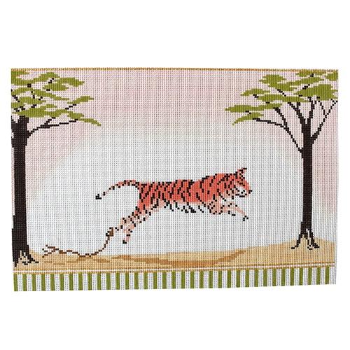 Eenie Meenie Meinie Mo Painted Canvas The Plum Stitchery  - 1