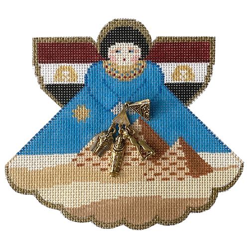 Egypt Angel Painted Canvas Painted Pony Designs 
