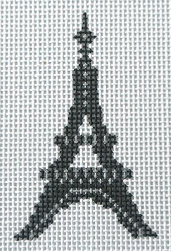 Eiffel Tower Wallet Insert Painted Canvas Danji Designs 