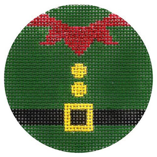 Elf Suit Ornament Painted Canvas Alice Peterson Company 
