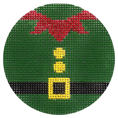 Elf Suit Ornament Painted Canvas Alice Peterson Company 
