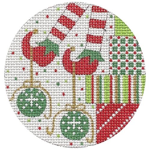 Elfin Around Painted Canvas Alice Peterson Company 