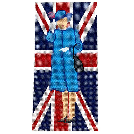 Elizabeth Waves on Union F Painted Canvas All About Stitching/The Collection Design 