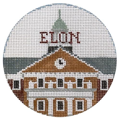 Elon Ornament Painted Canvas Kathy Schenkel Designs 