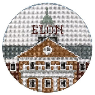 Elon Ornament Painted Canvas Kathy Schenkel Designs 
