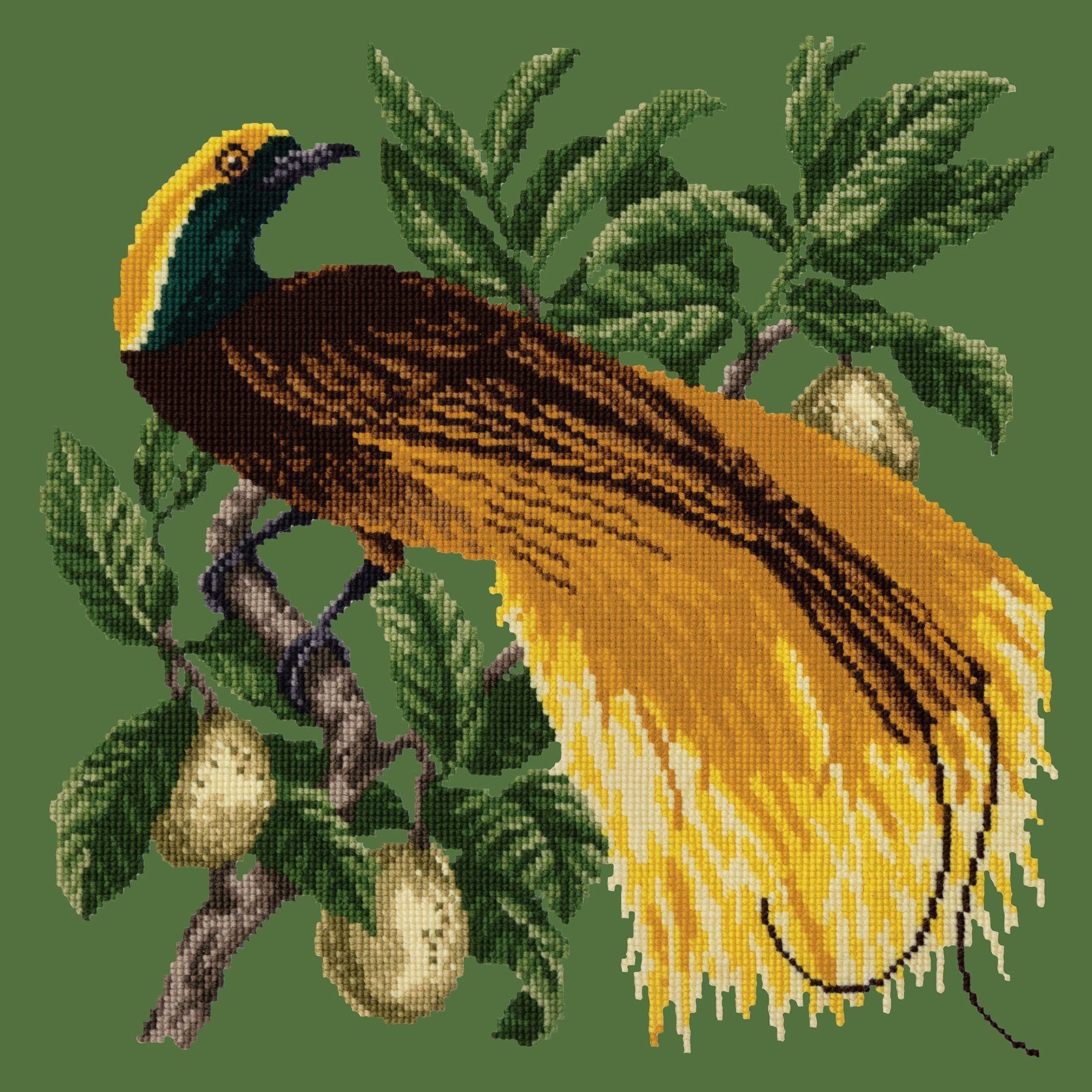 Emperor Needlepoint Kit Kits Elizabeth Bradley Design 
