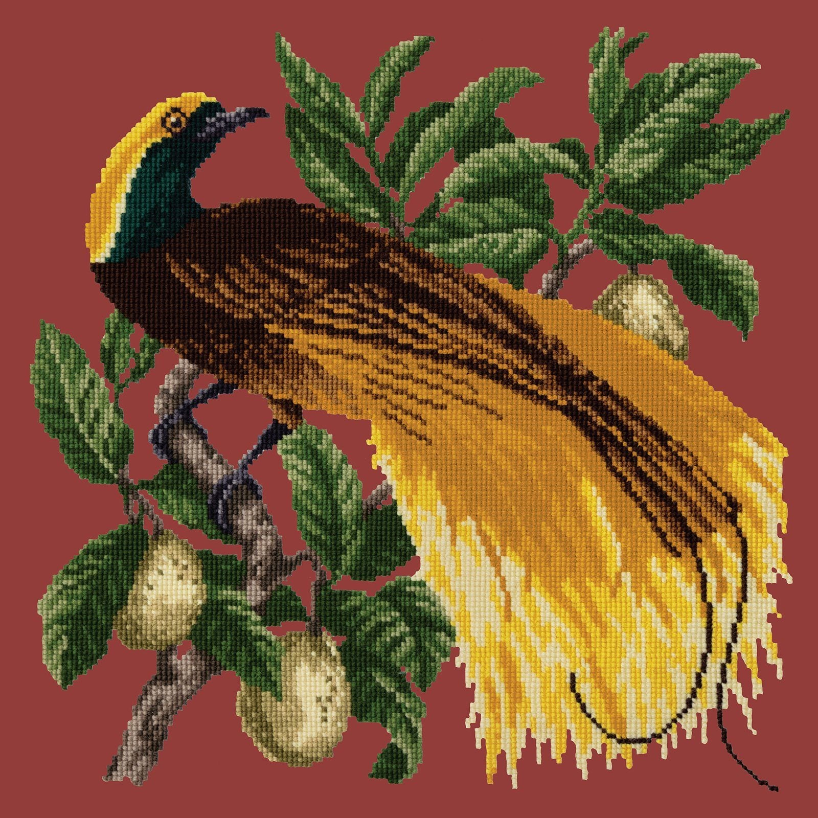 Emperor Needlepoint Kit Kits Elizabeth Bradley Design 
