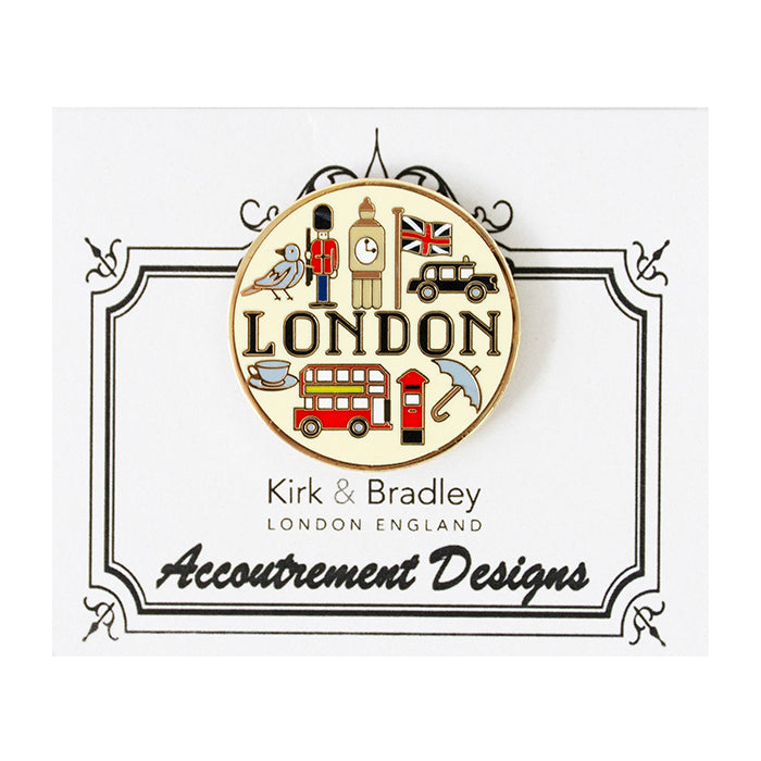 Enamel Magnet   London Accessories Kirk & Bradley 
