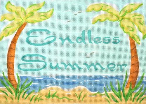 Endless Summer Painted Canvas Kate Dickerson Needlepoint Collections 