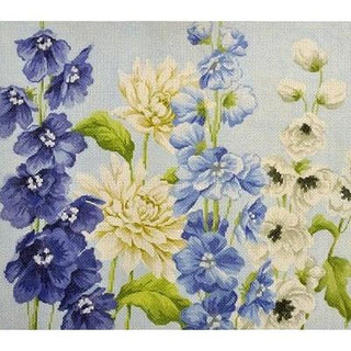 English Garden Painted Canvas Kirk & Bradley 
