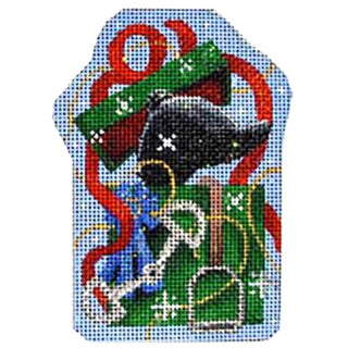 Equestrian Present Ornament Painted Canvas Associated Talents 
