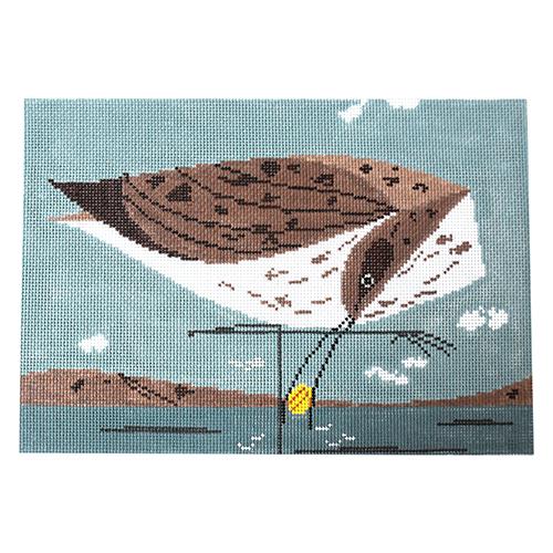 Eskimo Curlew Painted Canvas Charley Harper  - 1