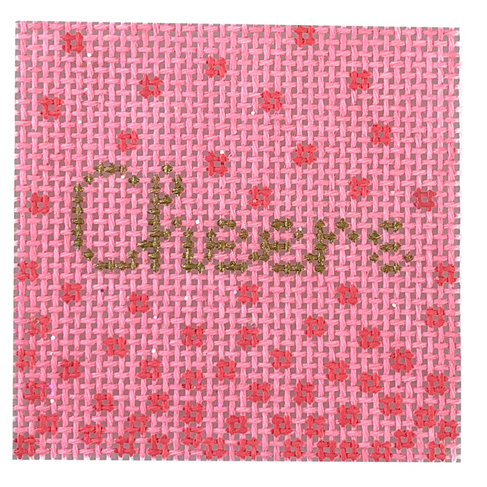 Evergreen Koozie with Insert - Cheers Painted Canvas Rachel Donley 
