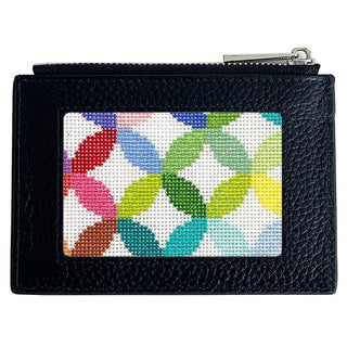 Everyday Leather Wallet   Navy Leather Goods Rachel Barri Designs 

