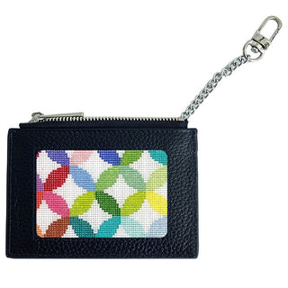 Everyday Leather Wallet   Navy Leather Goods Rachel Barri Designs 
