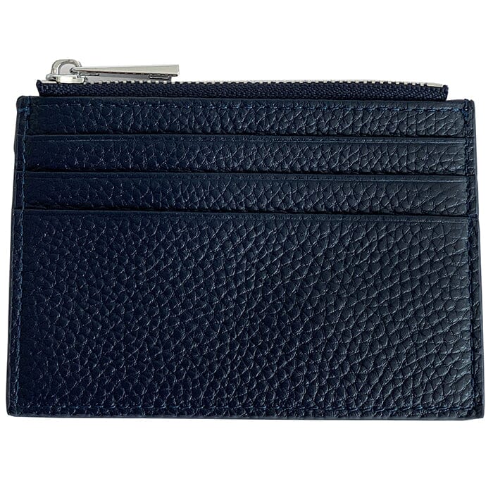 Everyday Leather Wallet - Navy Leather Goods Rachel Barri Designs 