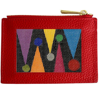 Everyday Leather Wallet   Red Leather Goods Rachel Barri Designs 

