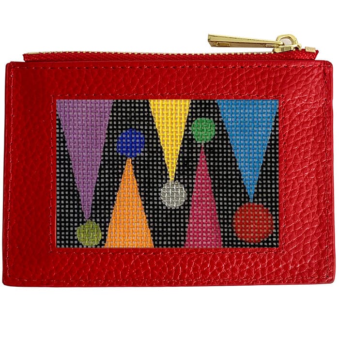 Everyday Leather Wallet   Red Leather Goods Rachel Barri Designs 

