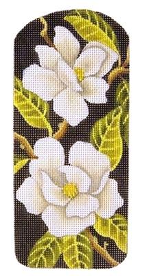 Eyeglasses Case Magnolia Painted Canvas Kirk & Bradley 
