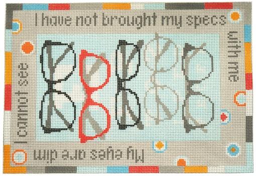 Eyeglasses Painted Canvas Pippin 

