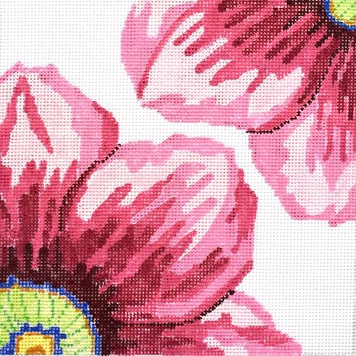 Fairy Fresh Flower Painted Canvas Jean Smith 
