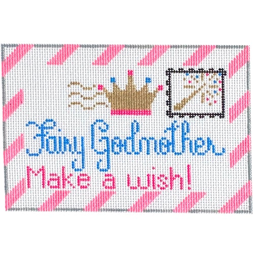 Fairy Godmother Letter Painted Canvas Rachel Donley 