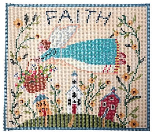 Faith Painted Canvas Birds of a Feather  - 1
