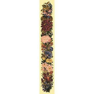 Fall Bell Pull Needlepoint Kit Kits Elizabeth Bradley Design Butter Yellow 
