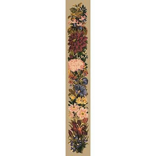 Fall Bell Pull Needlepoint Kit Kits Elizabeth Bradley Design Sand 
