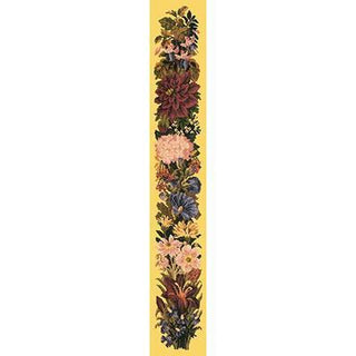Fall Bell Pull Needlepoint Kit Kits Elizabeth Bradley Design Sunflower Yellow 
