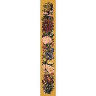 Fall Bell Pull Needlepoint Kit Kits Elizabeth Bradley Design Yellow 
