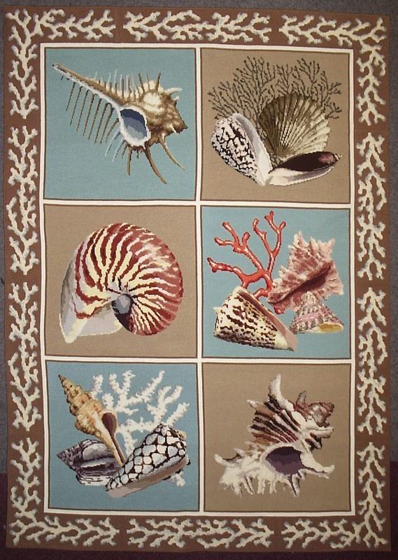 Fan Coral Needlepoint Kit Kits Elizabeth Bradley Design 
