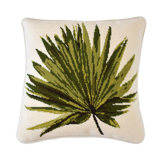 Fan Palm Leaf Needlepoint Kit Kits Elizabeth Bradley Design 
