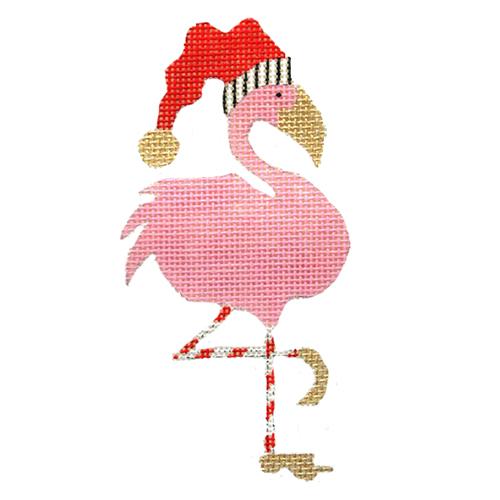 Fancy Flamingo Painted Canvas The Princess & Me  - 1