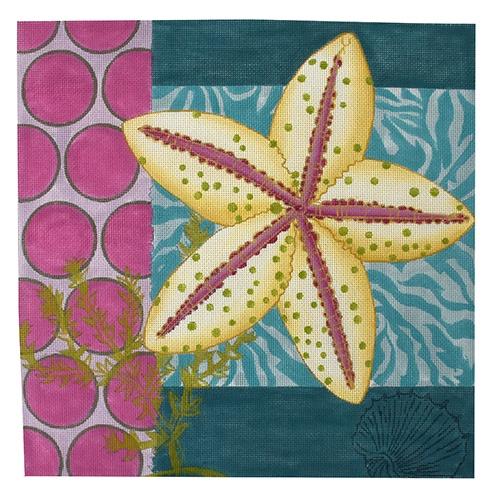 Fantasy Reef Painted Canvas All About Stitching/The Collection Design 
