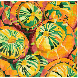 Farmer's Market Squash #3 Painted Canvas Jean Smith 
