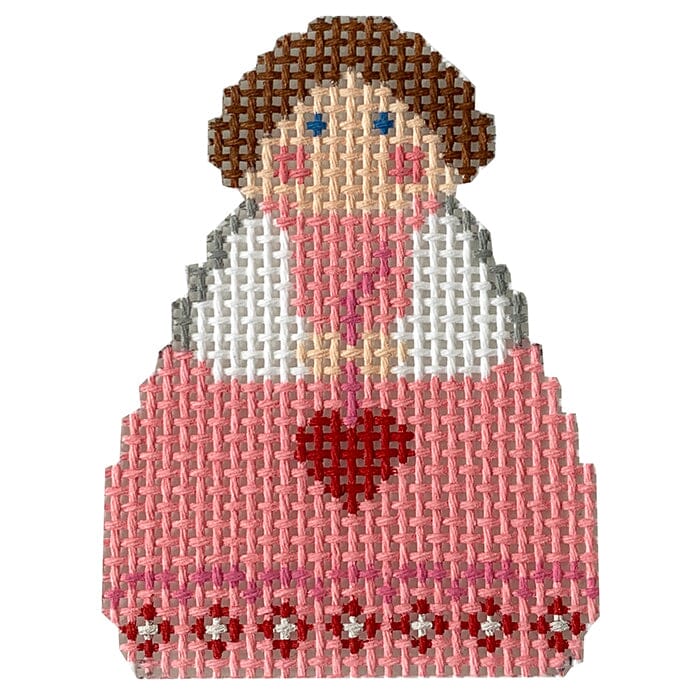 February Angel Painted Canvas KCN Designers 
