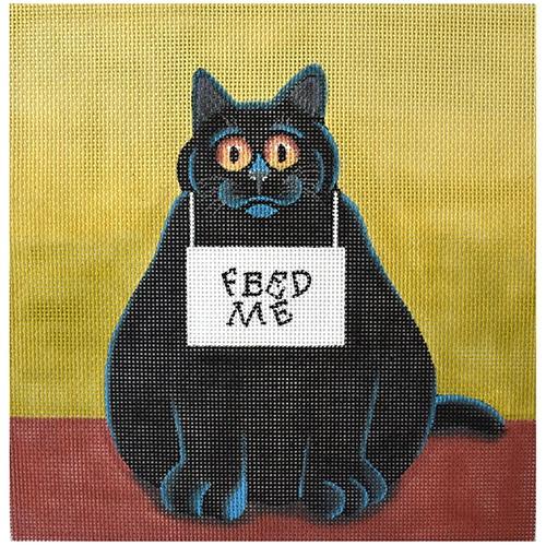 Feed Me Painted Canvas Unique New Zealand Design  - 1