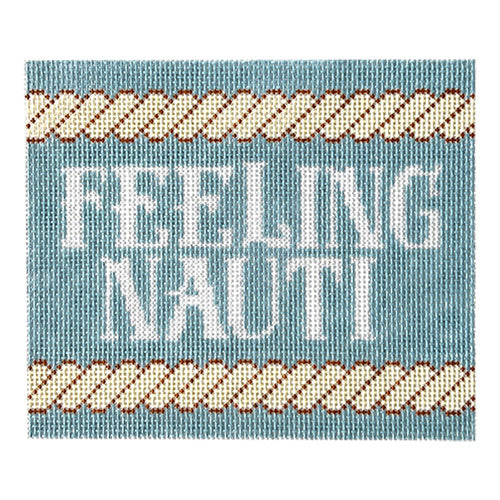 Feeling Nauti Painted Canvas KCN Designers 
